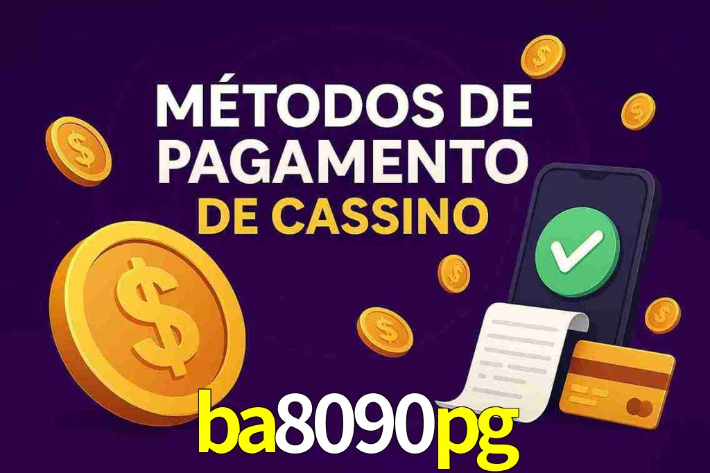 Métodos de Pagamento no ba8090pg